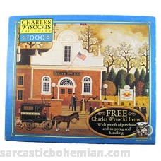 Charles Wysocki Americana Series 1000 Piece Puzzle Roll Call With A Bang  B005HFC3Z8